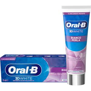 Dentifricio 3d White Bianco Perla Menta Piperita Fresca 75 ml