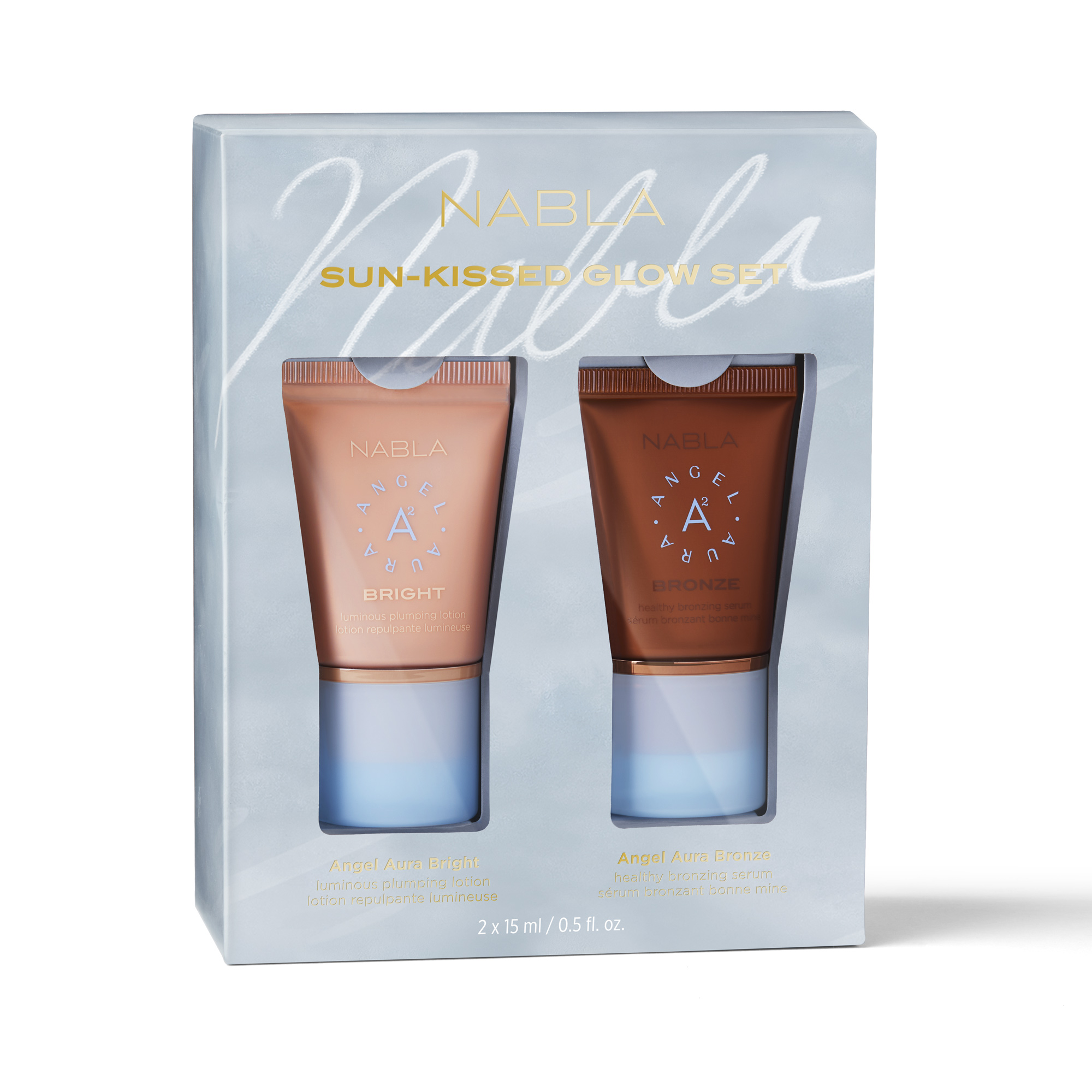 Sun-kissed Glow - Angel Aura Bright & Bronze Mini Kit