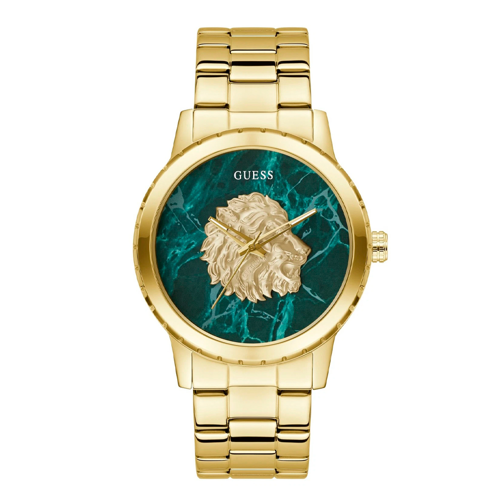 Guess Orologi da donna Orologio analogico in acciaio inossidabile da 44 mm