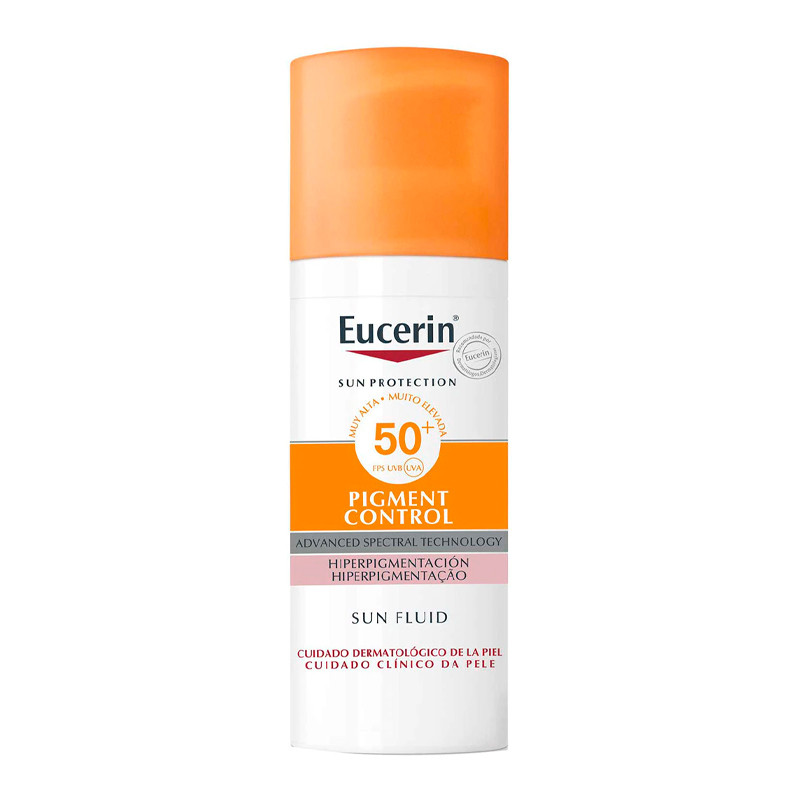 Eucerin Creme Solari Viso Controllo del pigmento fluido solare SPF50+