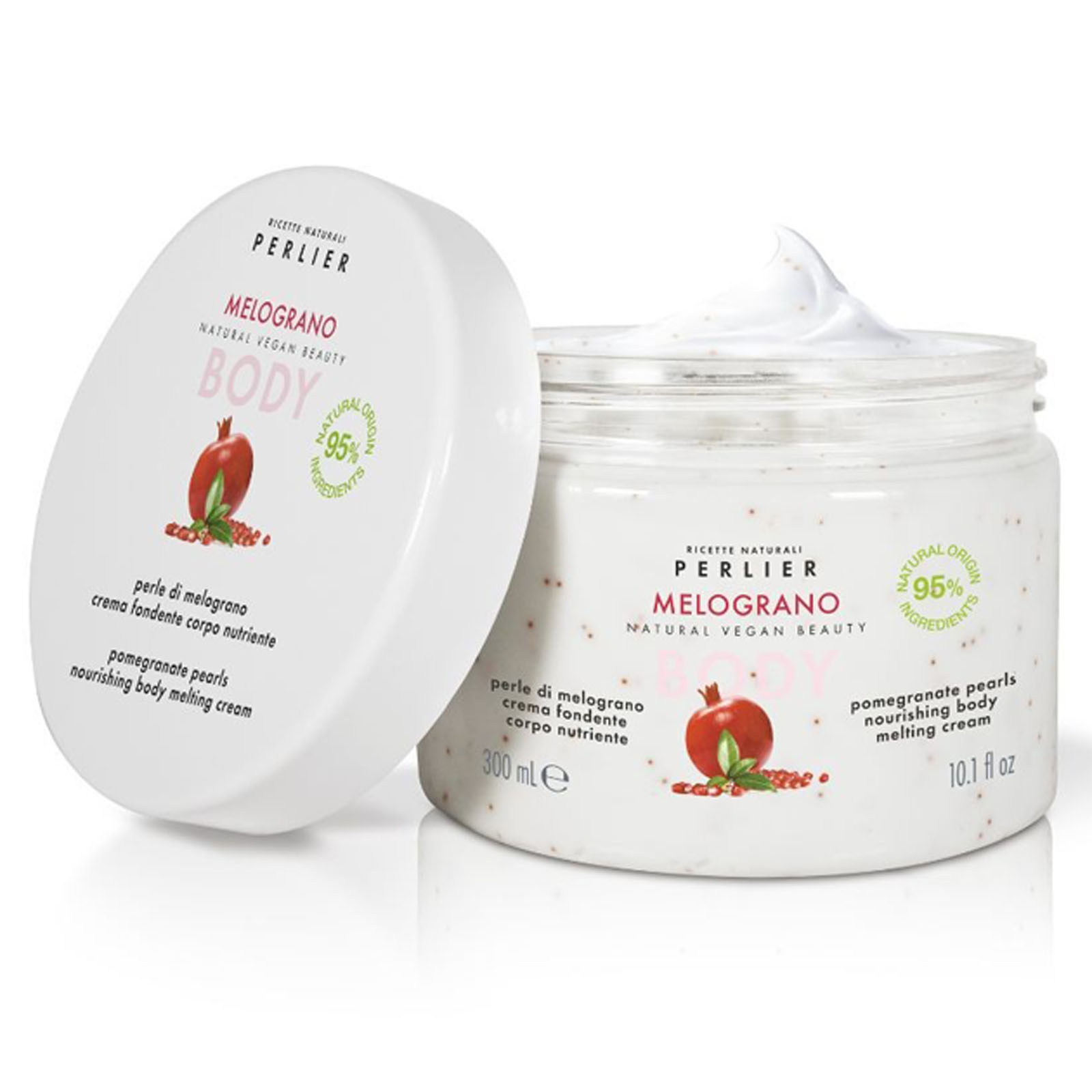 Crema Fondente Nutriente Corpo Con Perle Di Melograno 300 ml