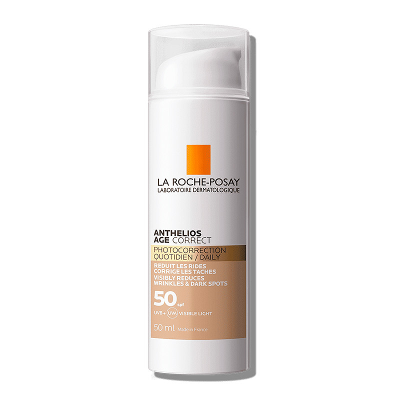La Roche Posay Protezione del viso Anthelios Age Correct Gel-crema fotocorrettiva colorata SPF50