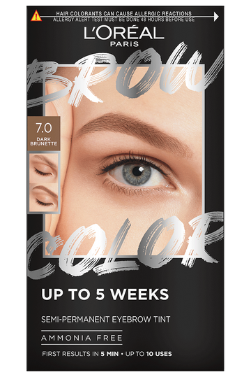 L'Oréal Brow Color - Colorazione semipermanente sopracciglia - 7.0