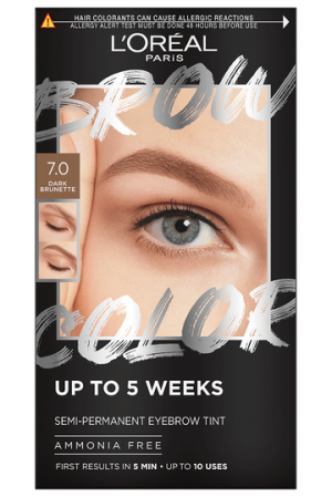 L'Oréal Brow Color - Colorazione semipermanente sopracciglia - 7.0