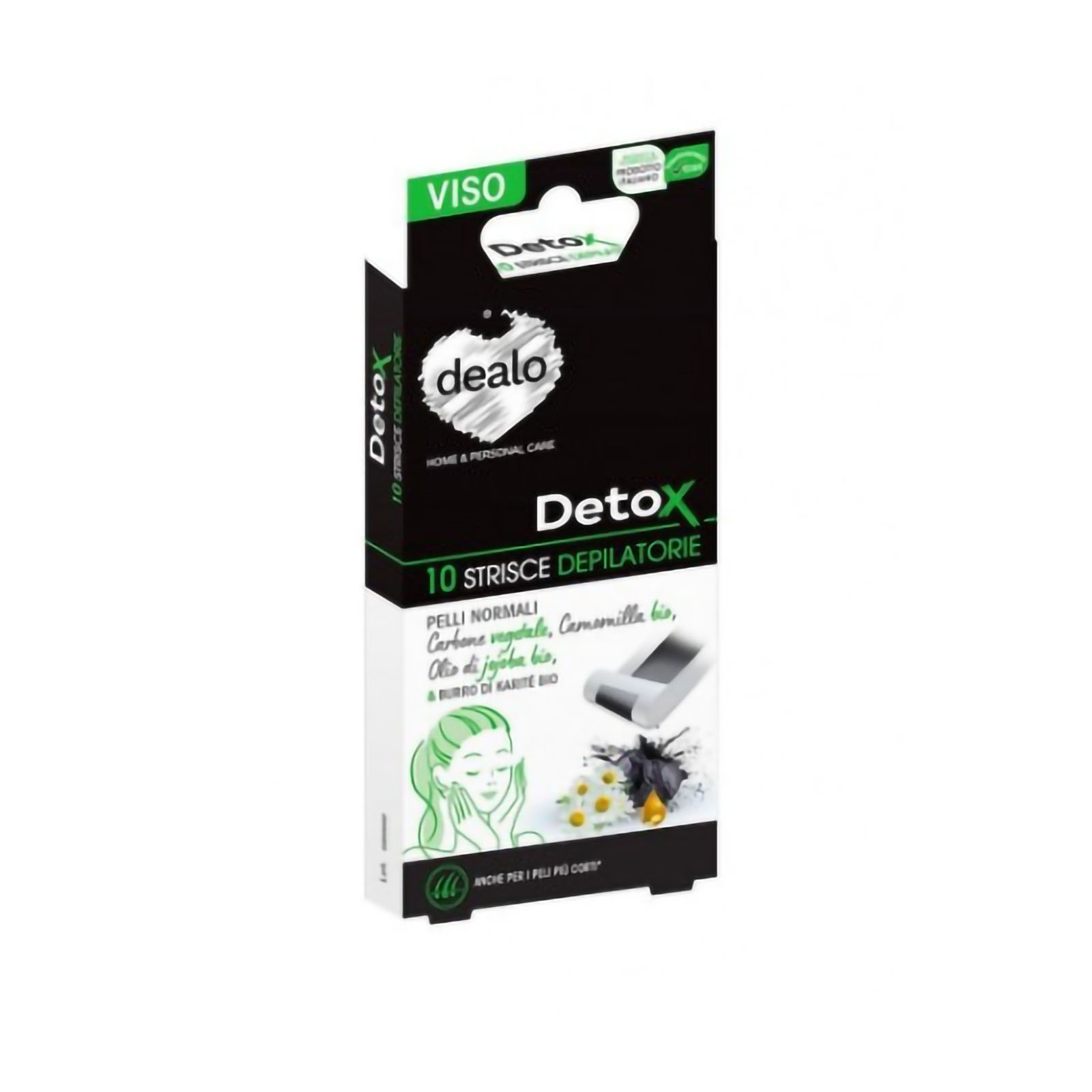Detox Depilazione Viso 10 Pz