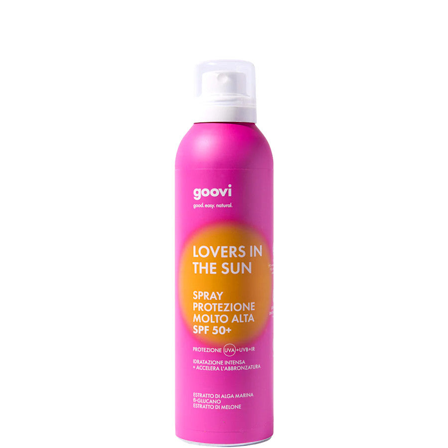 Goovi Crema Solare Spray Corpo - Protezione SPF50+ Lovers in the Sun - 200 ML