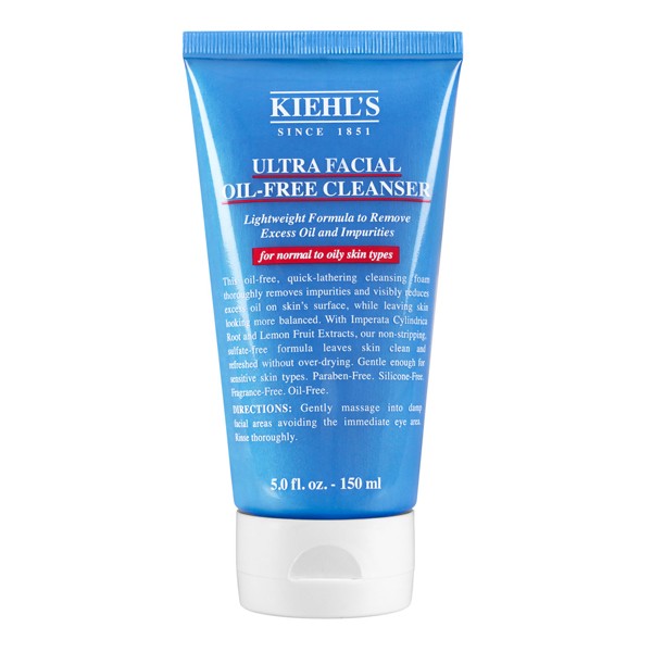 Kiehl's Detergente e detergente per il trucco Detergente viso ultra-privo di oli Detergente viso per pelle grassa