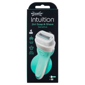 Intuition 2in1 Soap & Shave Sensitive Rasoio