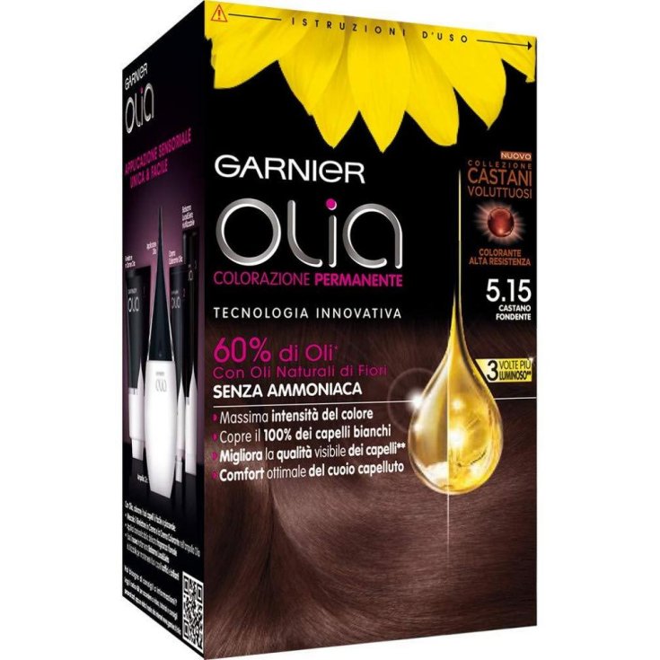 Garnier Olia Colorazione Permanente - 5.15 Castano cioccolato