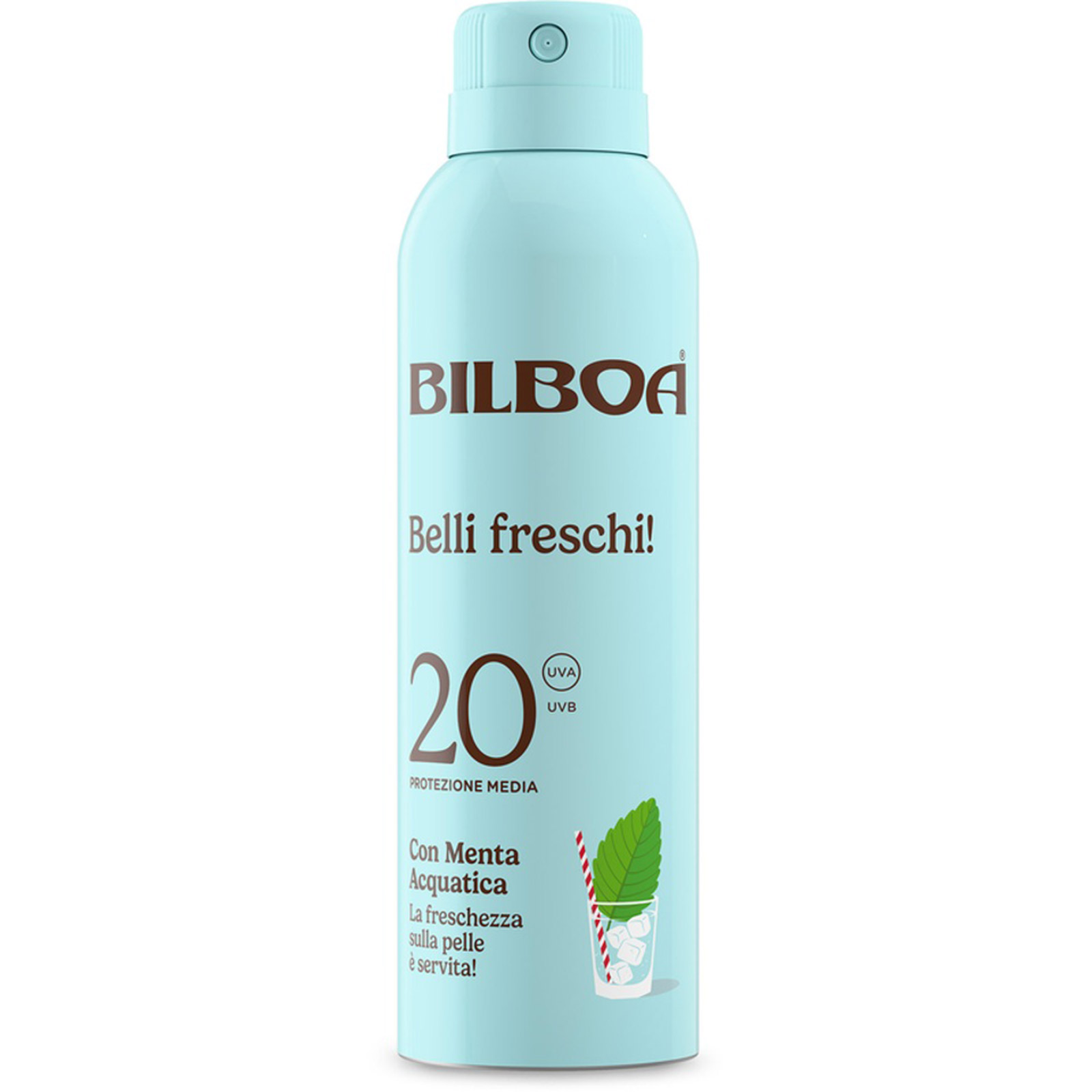 Belli Freschi Spray Spf20 Protezione Media Con Menta Acquatonica 150 ml