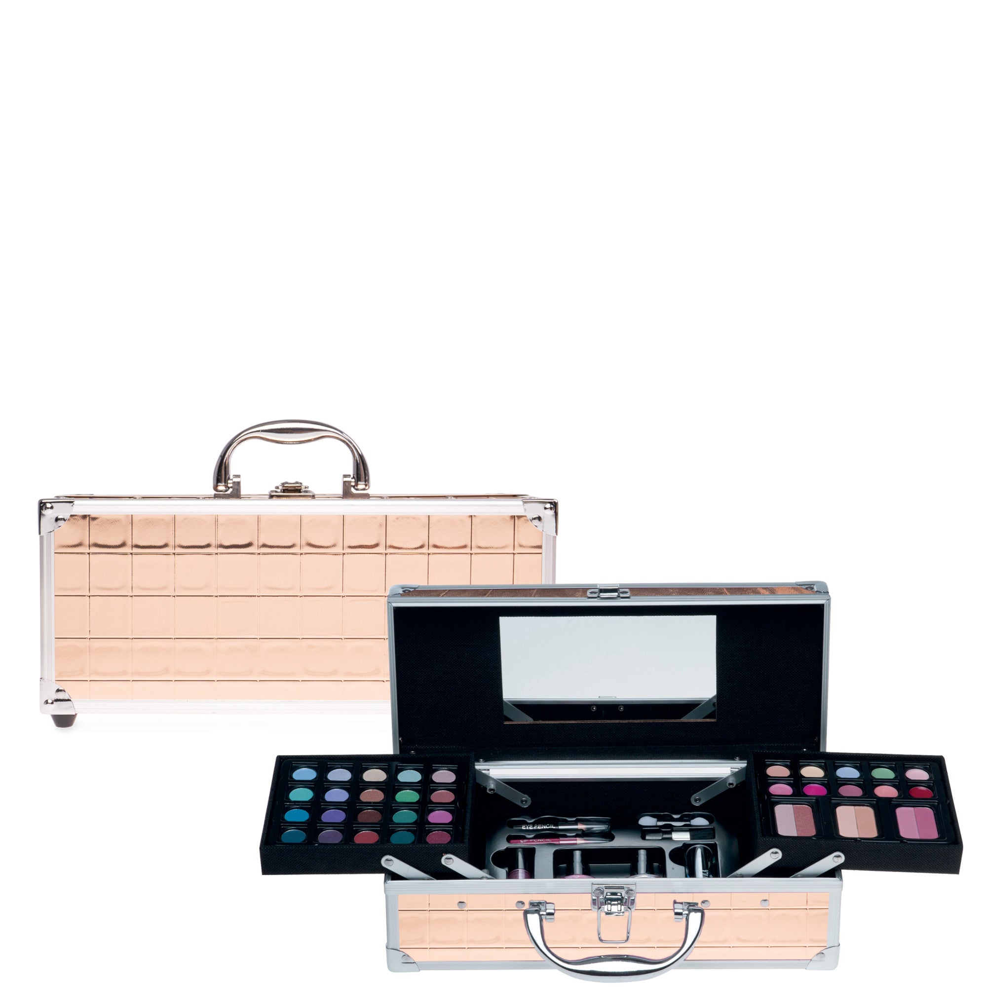 Naima Cosmetic Case Make-up Rose Gold M