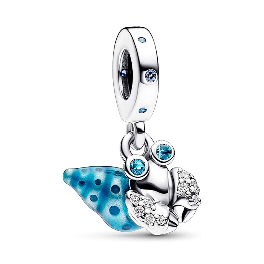 Pandora Charms CIONDOLO CON PENDENTE GRANCHIO EREMITA CHE SI BRILLA AL BUIO 792700C01