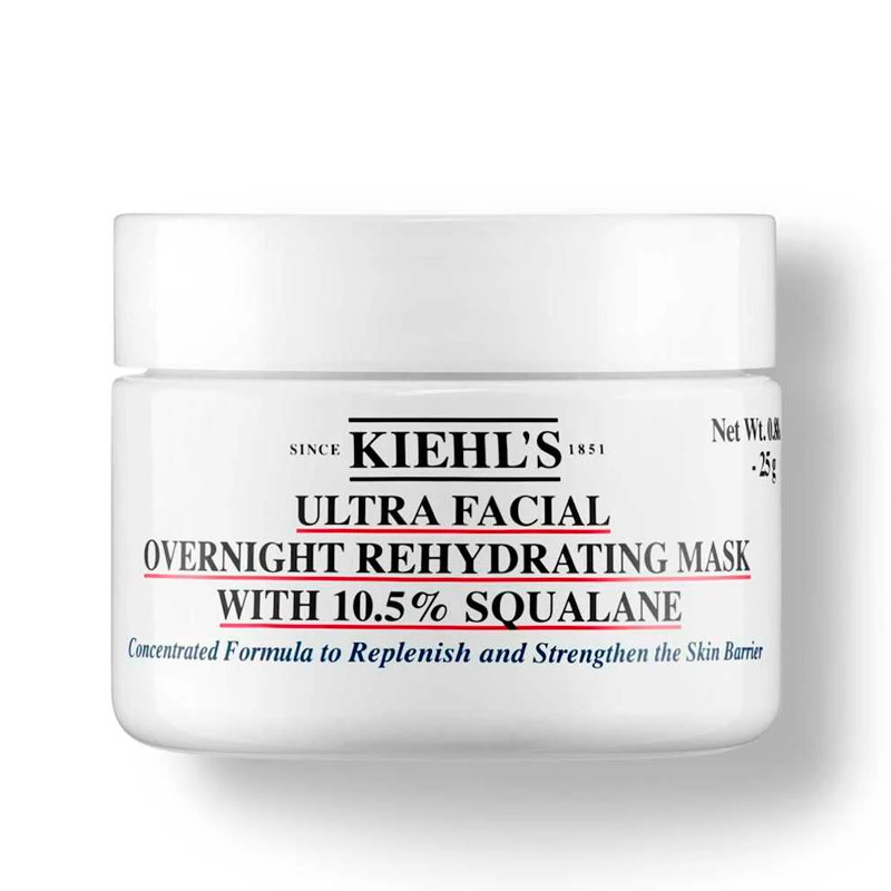 Kiehl's Trattamenti Viso Maschera idratante notte Ultra Facial con il 10,5% di squalano Maschera viso idratante