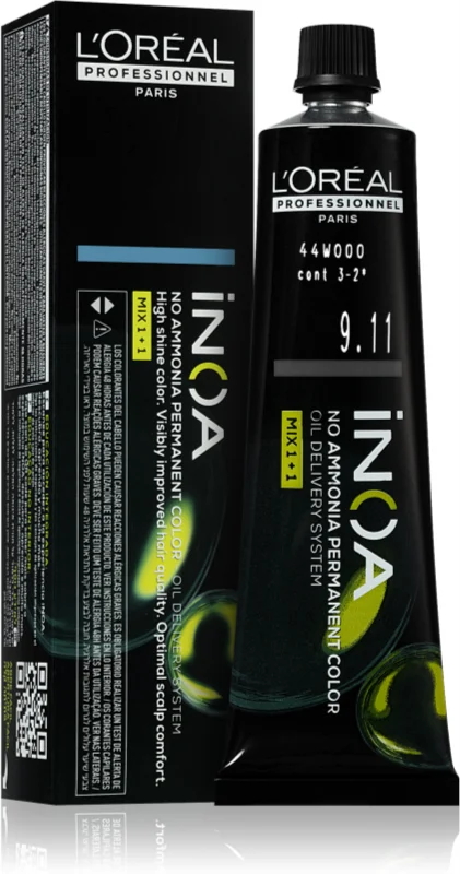 L'Oréal Inoa - 9.11 - biondo chiarissimo cenere profondo