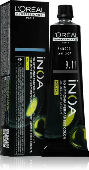 L'Oréal Inoa - 9.11 - biondo chiarissimo cenere profondo