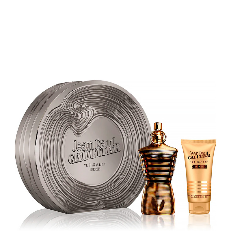 Jean Paul Gaultier Le Male Elixir Parfum Set - 125 ML Parfum Profumi da Uomo