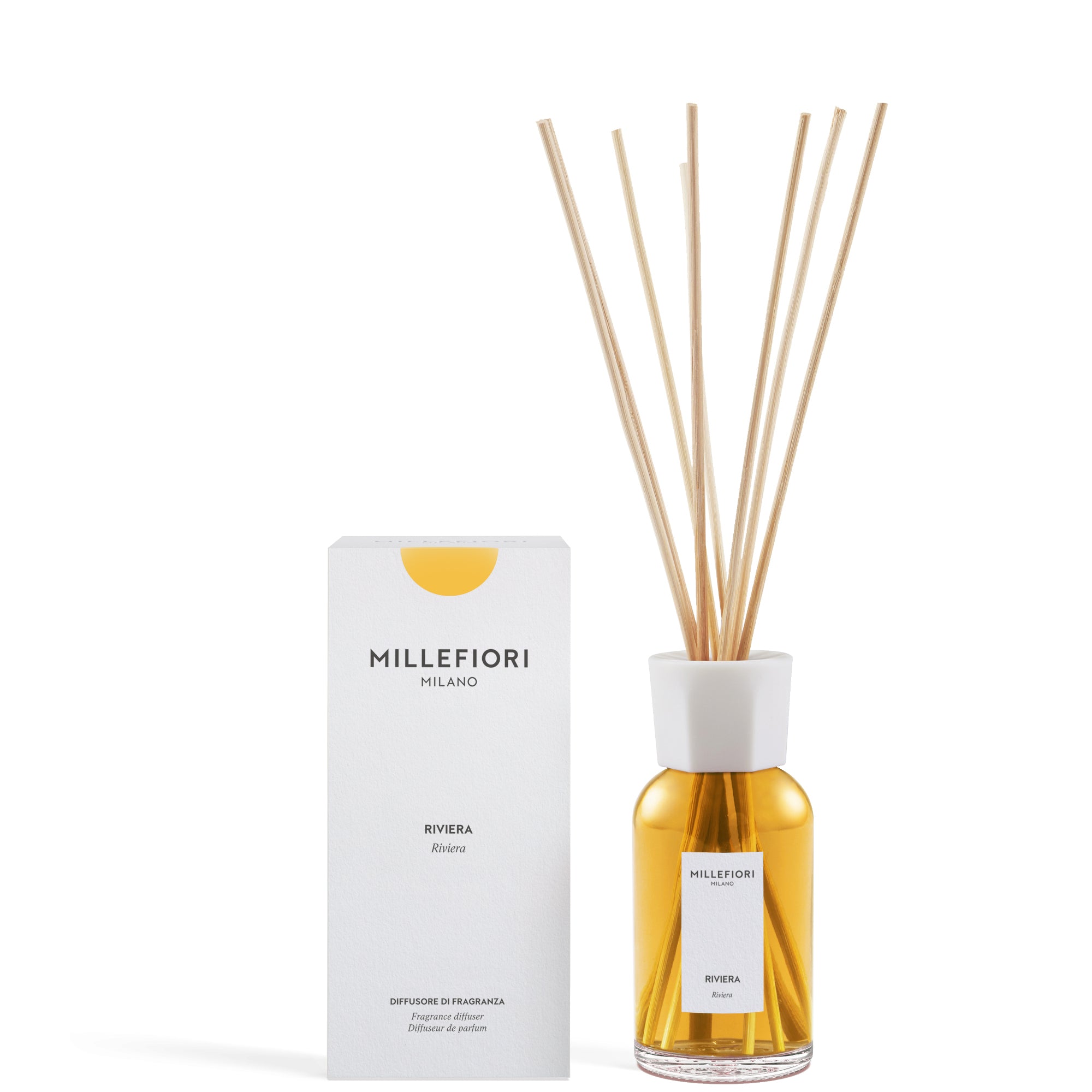 Millefiori Milano Diffusore a Bastoncini Riviera - 250 ML