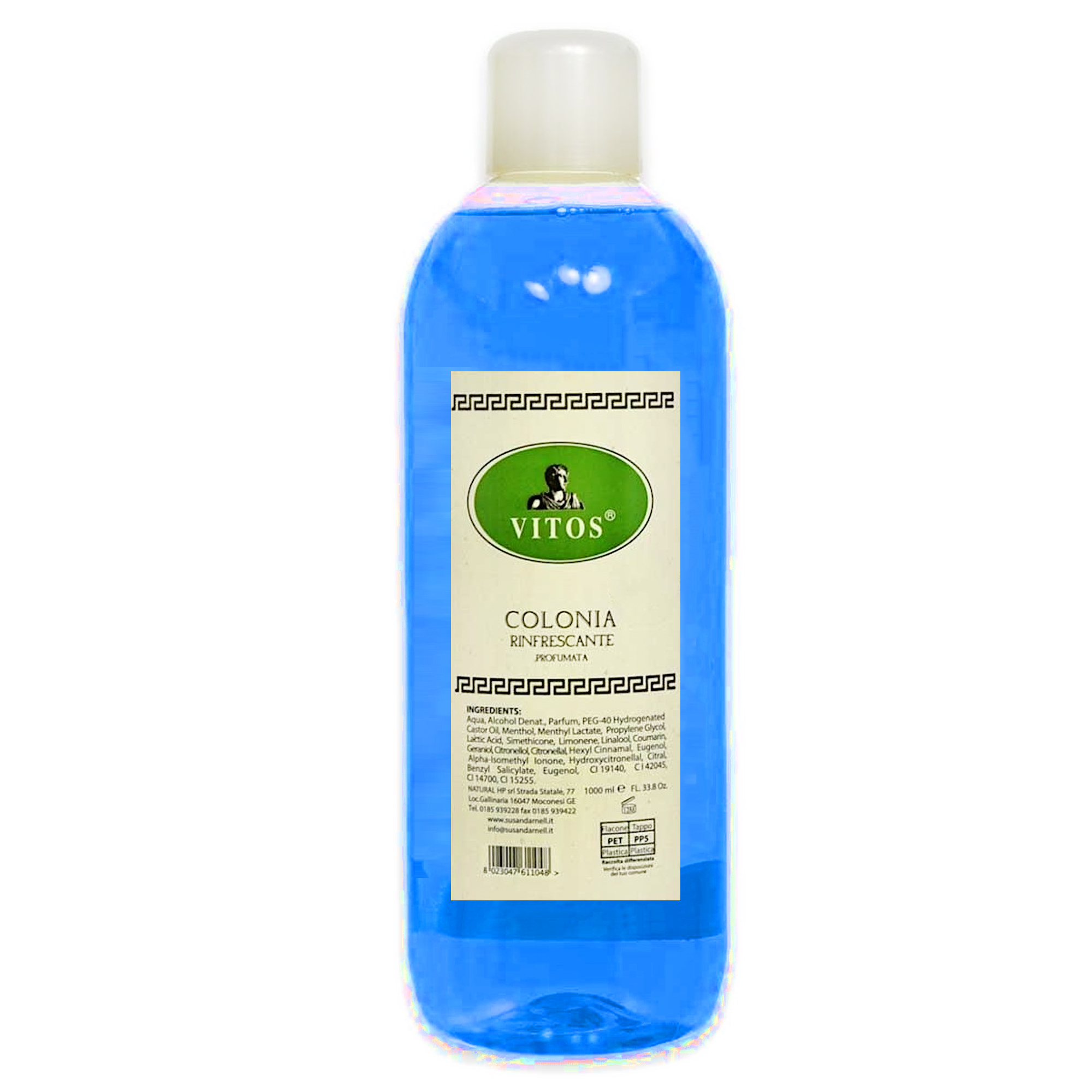 Vitos - Colonia Rinfrescante profumata 1000 ml - Ice
