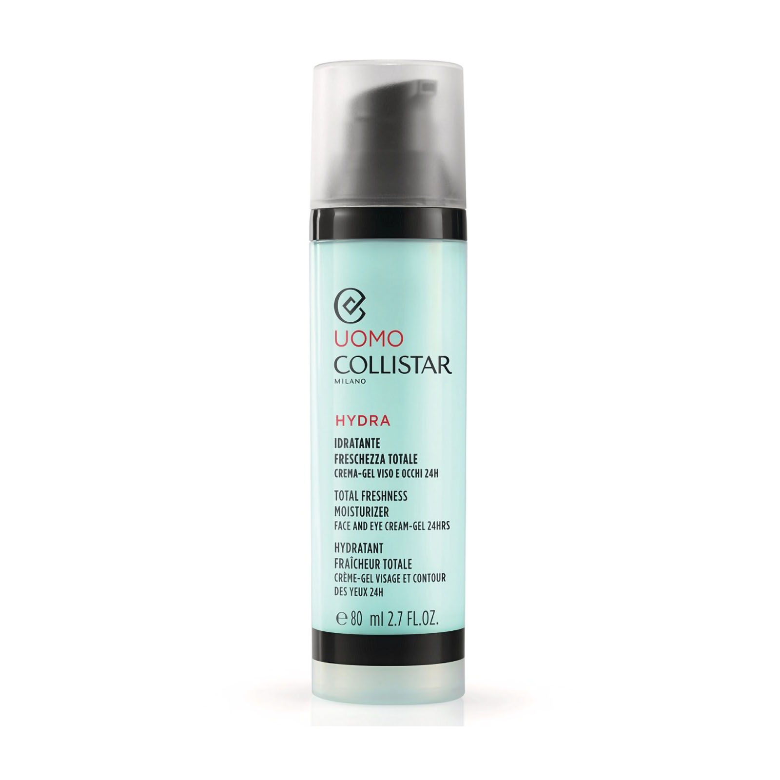 Hydra Idratante Freschezza Totale 24h - Uomo Crema-gel Viso E Occhi 80 ml