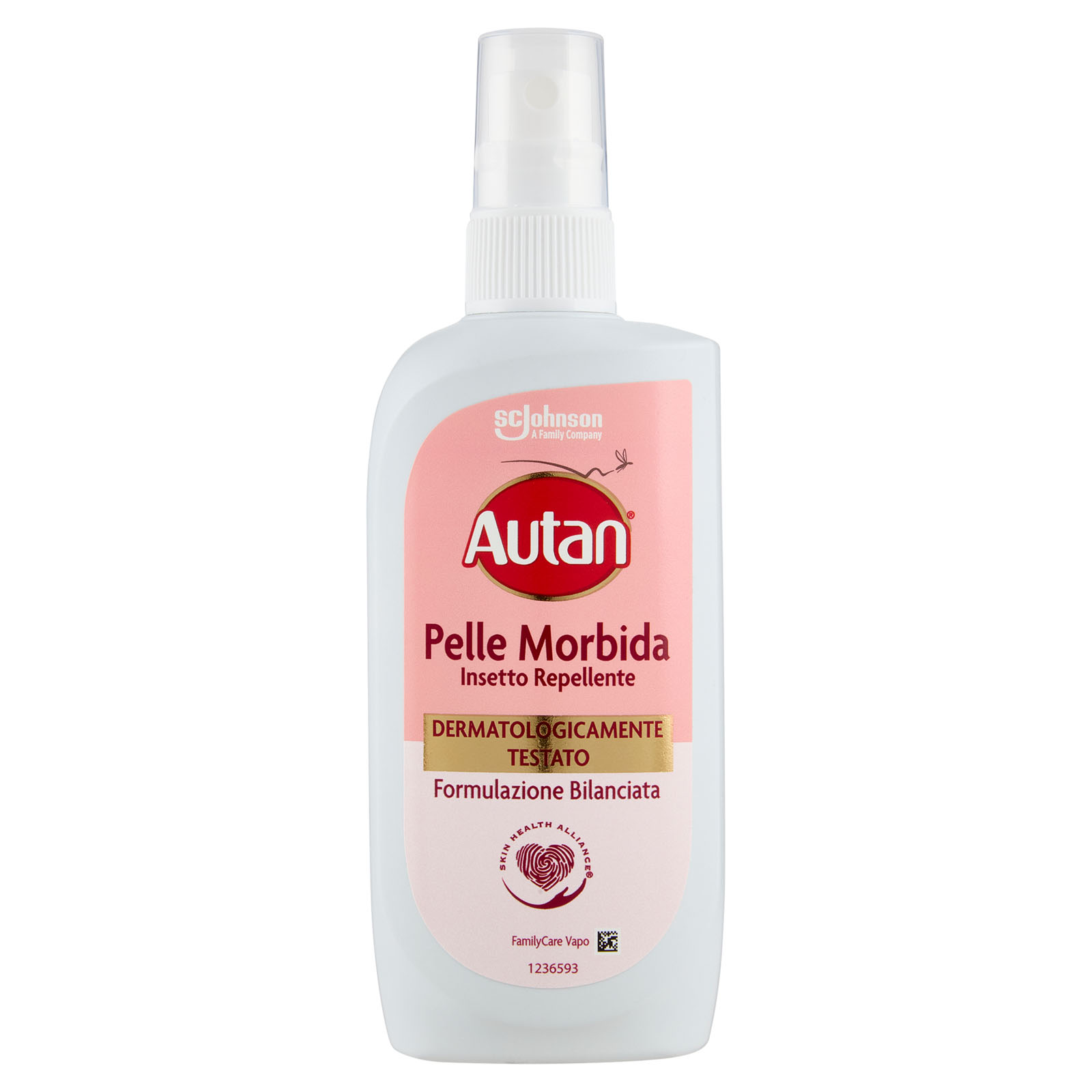 Pelle Morbida Vapo Insetto Repellente E Antizanzare Comuni E Tigri 100 ml