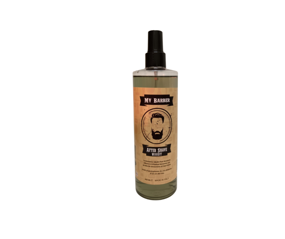 Alti livelli My barber - Aftershave 400 ml - Woody