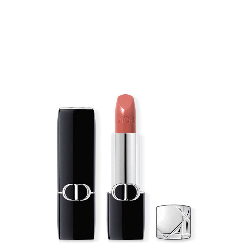 Rouge Dior Satin Rechargeable - 100 Nude Look finish satin