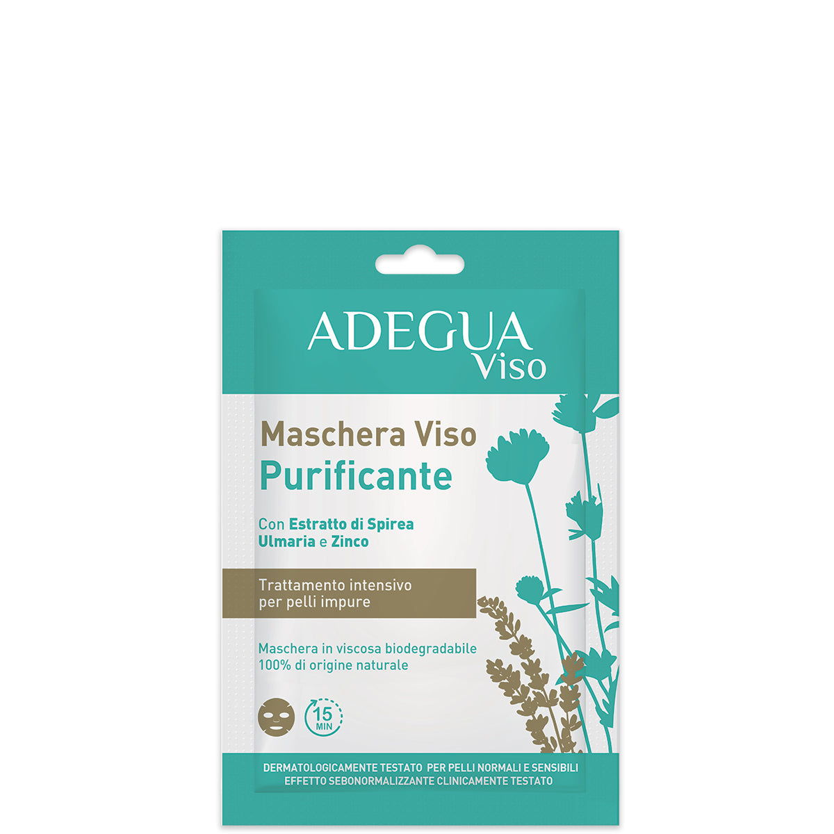 Adegua Maschera Viso Purificante - 15 ML