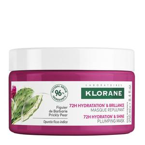 Klorane Maschere Maschera per capelli idratante e lucidante ricostituente al fico d'India