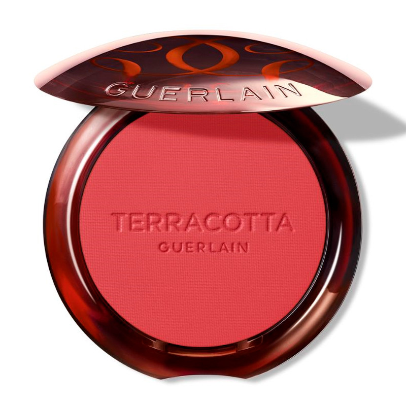 Guerlain Polveri Abbronzanti Terracotta Blush Fard con effetto luminoso e sano 06 DEEP RED