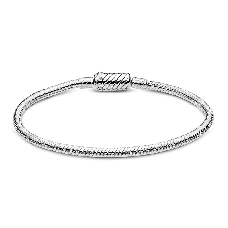 Pandora Bracciali Bracciale a catena a serpente con chiusura scorrevole magnetica facile da chiudere 590122C00