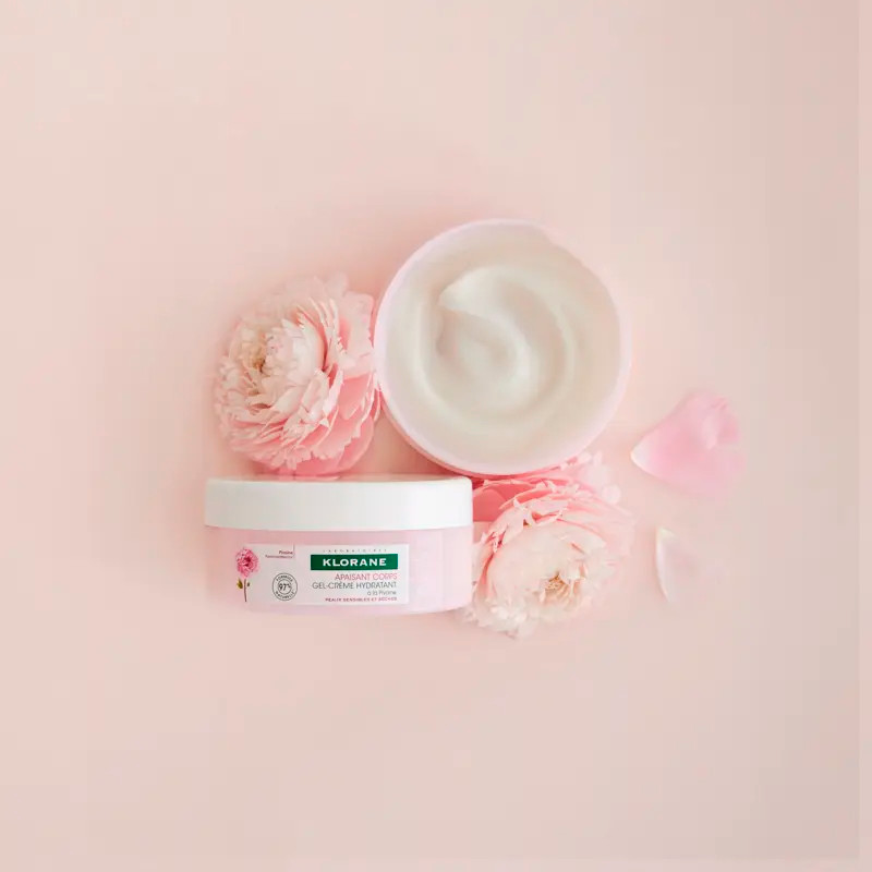 Klorane Bagnodoccia Apaisant Corps Pivoine Gel idratante - Crema