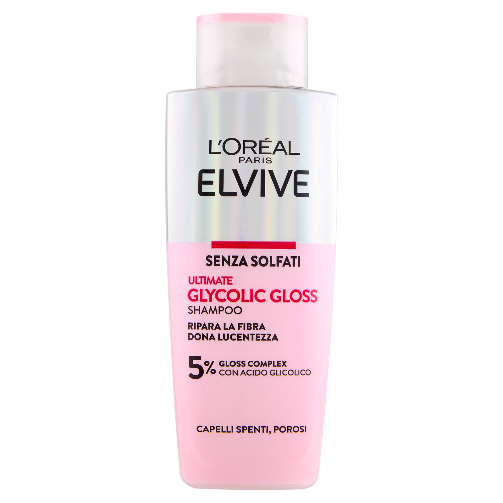 Elvive Ultimate Glycolic Gloss Shampoo Senza Solfati 200 ml
