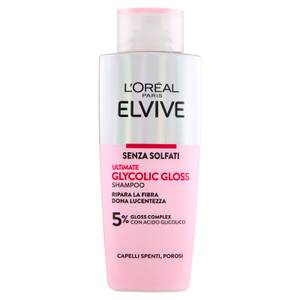 Elvive Ultimate Glycolic Gloss Shampoo Senza Solfati 200 ml