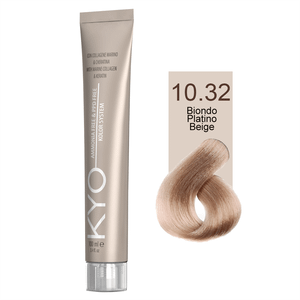 Kyo Ammonia Free e PPD Free Tinta Capelli - 10.32 Biondo Platino Beige