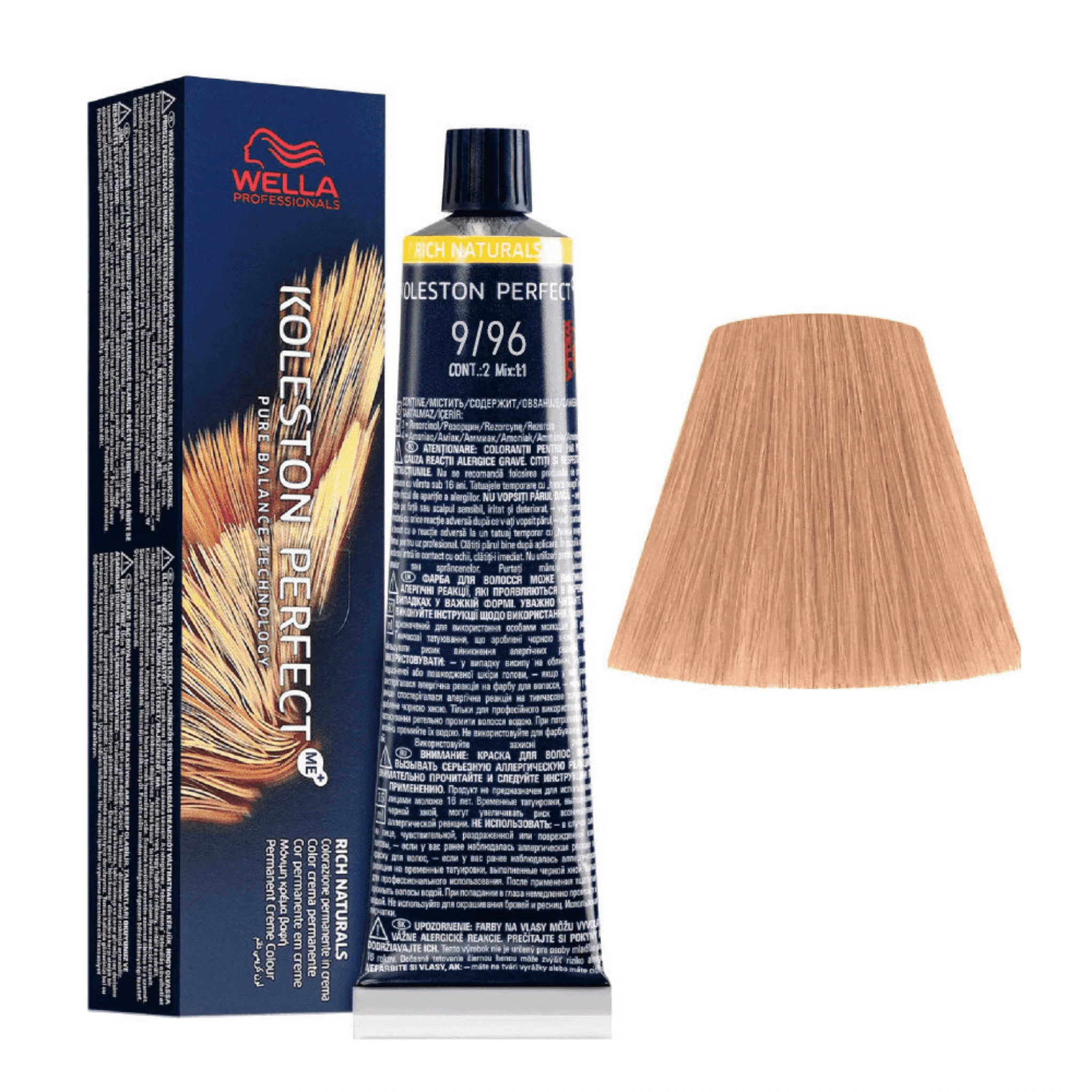 Wella Koleston Perfect - 9/96 Biondo Chiarissimo Cenere Violetto