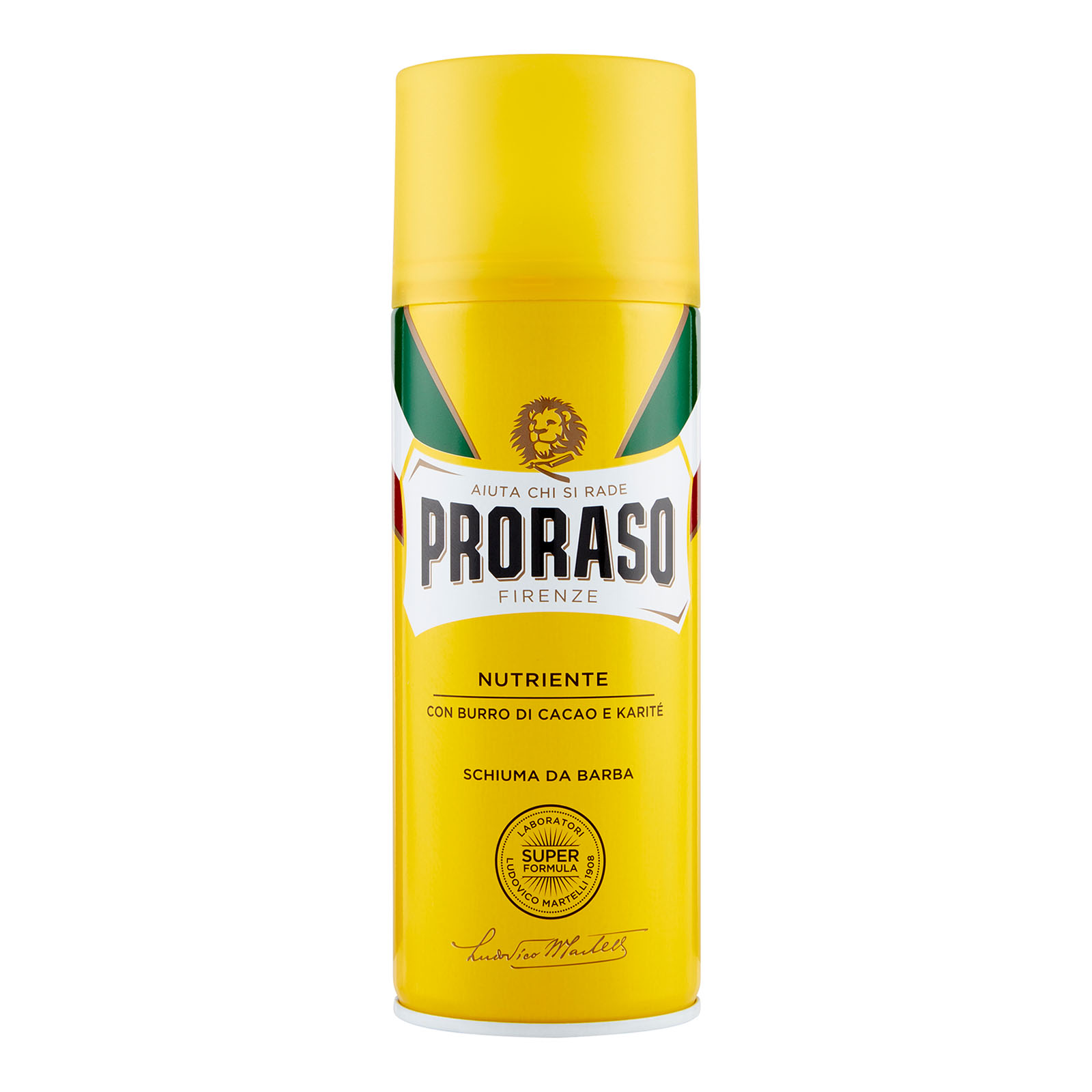Schiuma Da Barba Pelli Secche Con Burro Di Cacao E Karitè 400 ml
