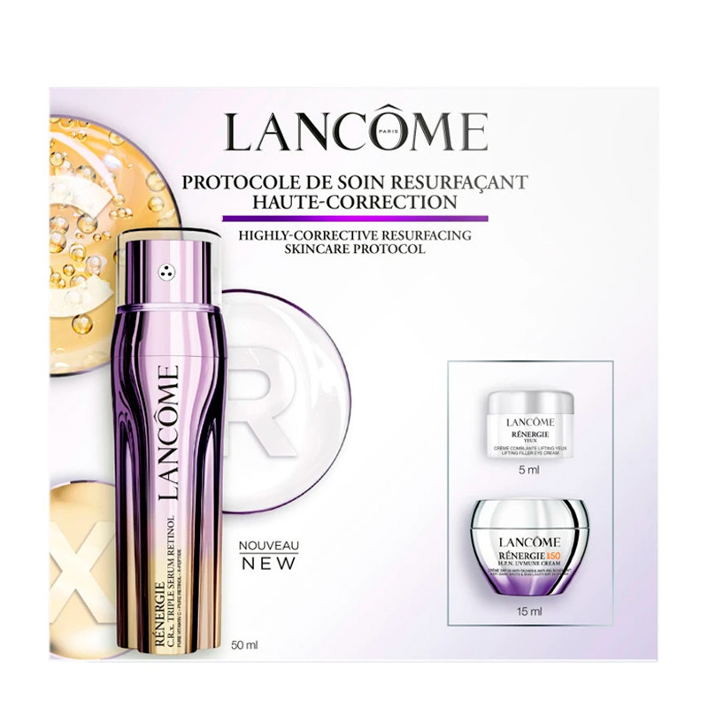Lancome Trattamenti Viso Renergie Ts Retinol Routine Set