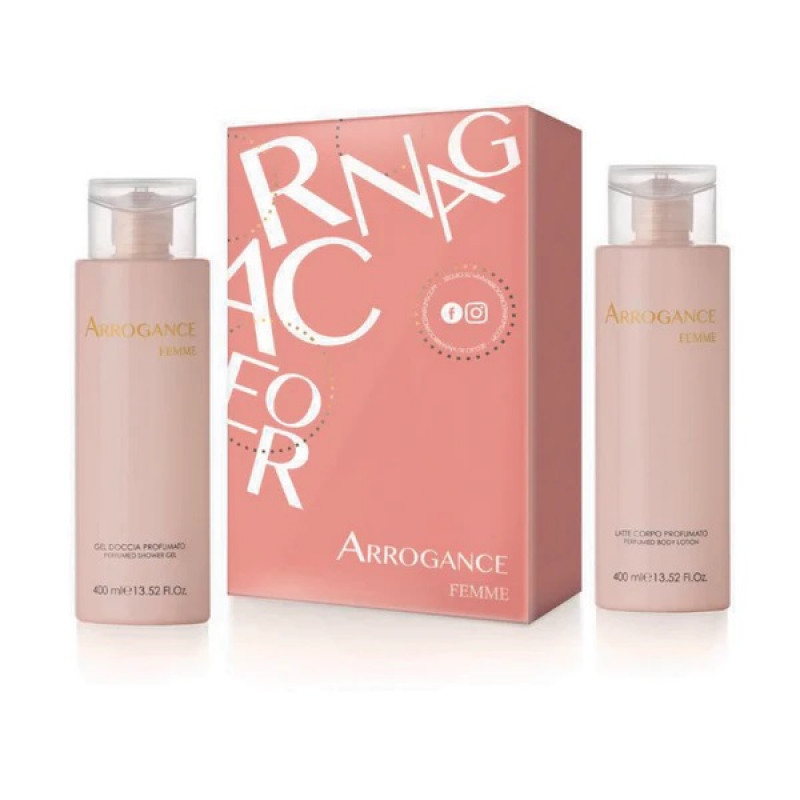 Set Arrogance Femme - 400x2 ml