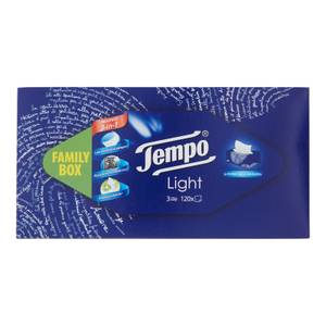Family Box Light Fazzoletti 3 Veli 120 Pz