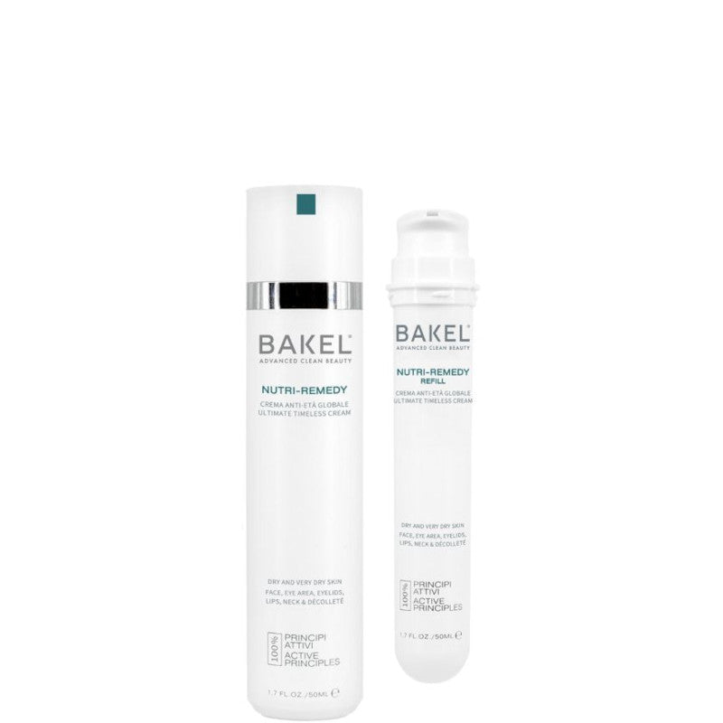 Bakel NUTRI-REMEDY Crema anti-età globale per pelle da secca a molto secca CASE & REFILL 50 ML - 50 ML