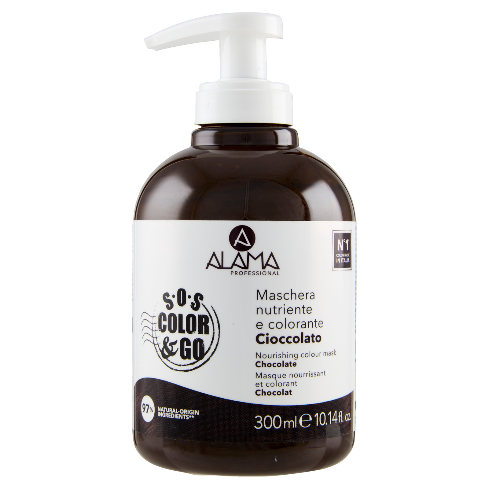 S.O.S Color & Go Maschera Colorata Condizionante Cioccolato