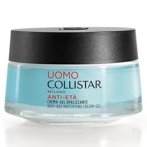 Collistar Crema Gel Viso Uomo Per Pelli Miste E Grasse, Sensibili 50 ml