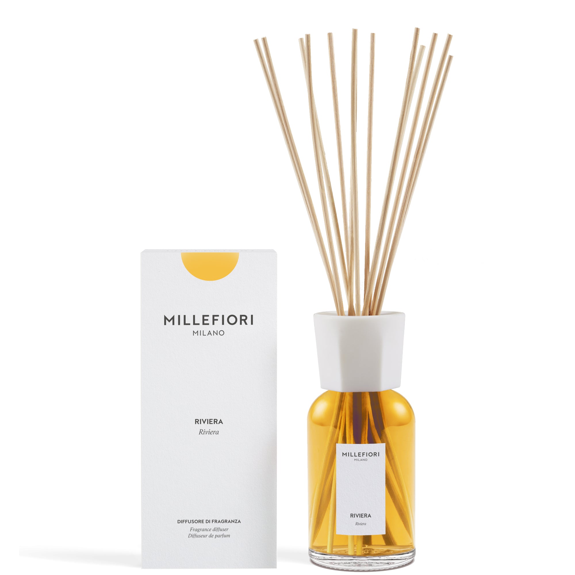 Millefiori Milano Diffusore a Bastoncini Riviera - 500 ML