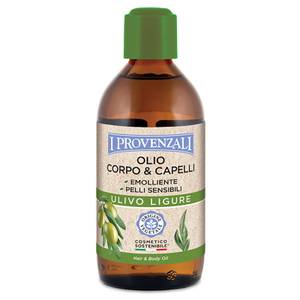 Olio Corpo & Capelli Ulivo Ligure Emolliente Pelli Sensibili 200 ml