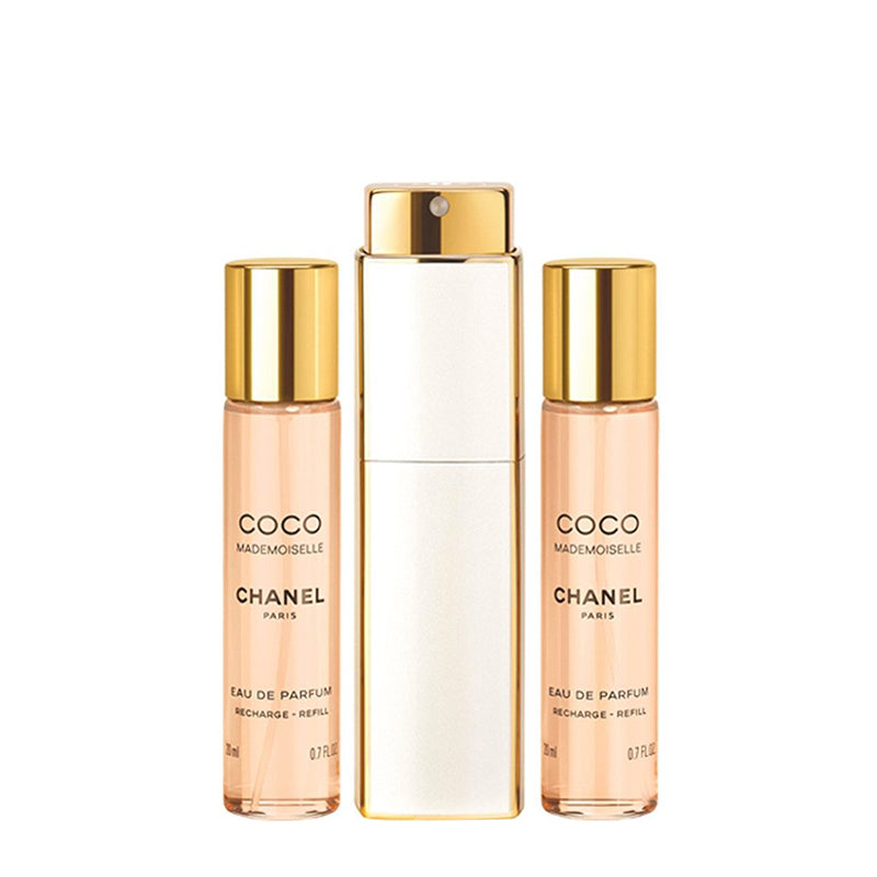 Coco Mademoiselle - Eau de Parfum - 3x20 ML Twist & Spray