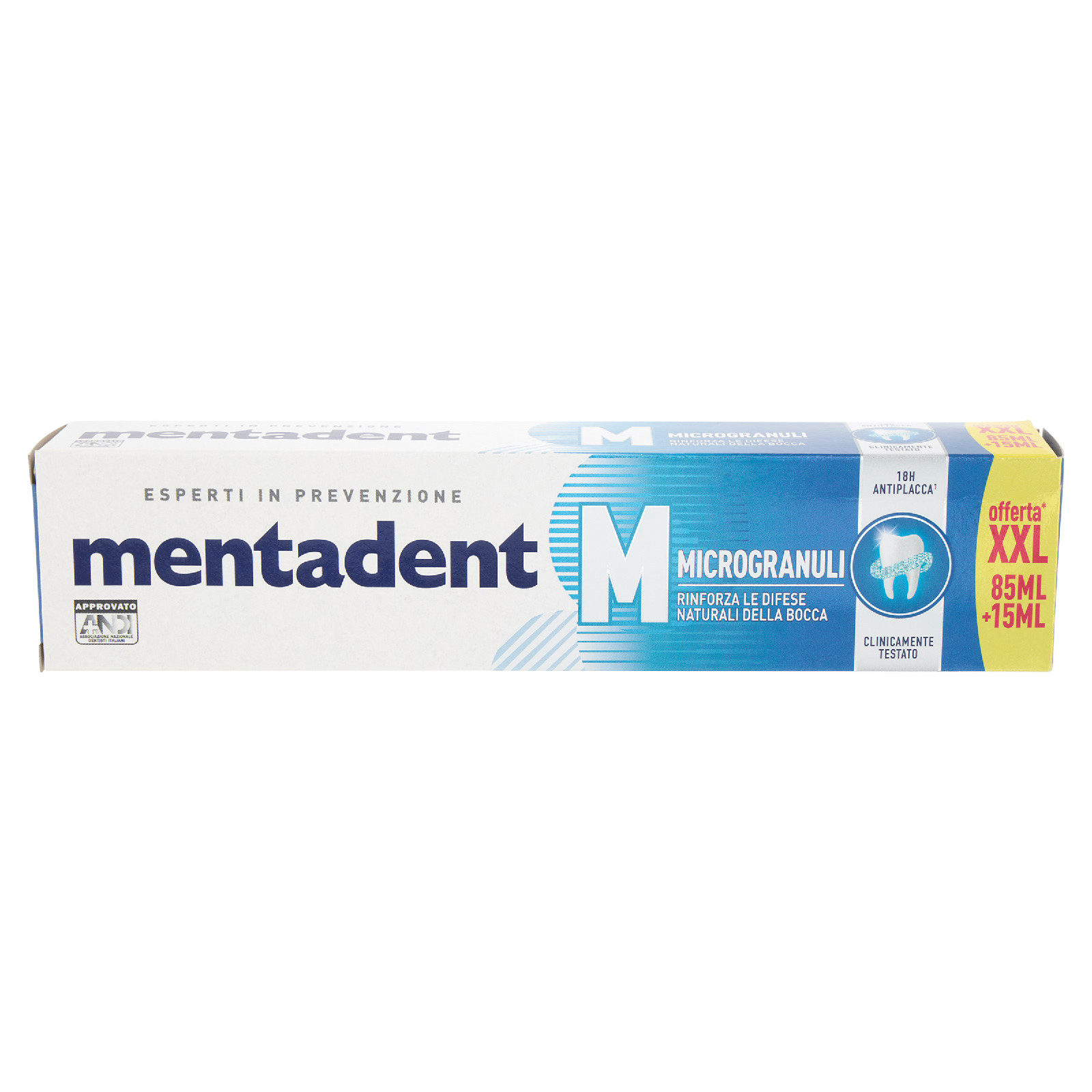 Dentifricio Microgranuli Xxl 85ml+15ml