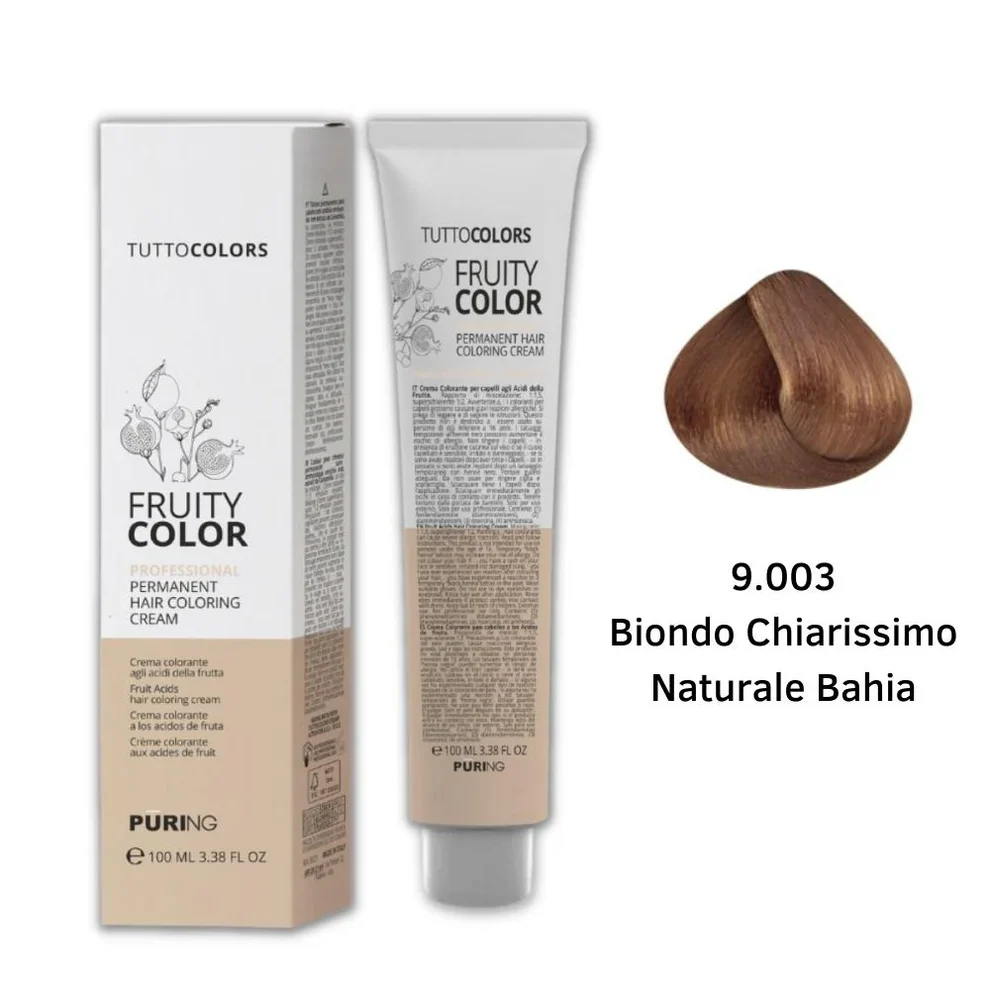 Puring - Fruity Color Tintura 9.003 Biondo chiarissimo naturale Bahia