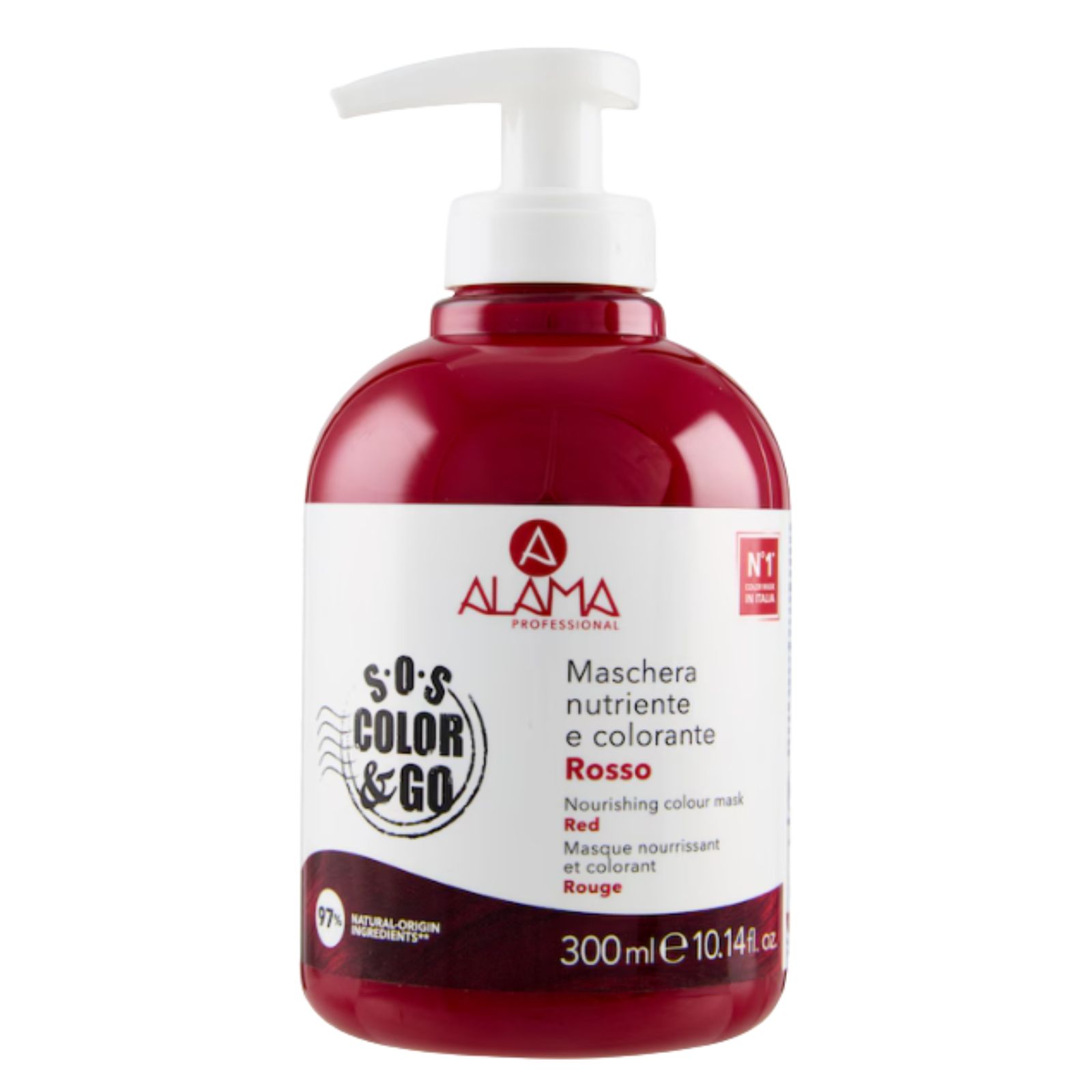 S.O.S Color & Go Maschera Colorata Condizionante Rosso