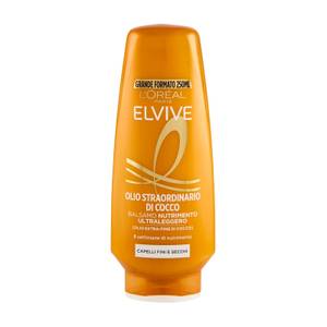 Elvive Olio Straordinario Cocco Balsamo Per Capelli Fini 250 ml
