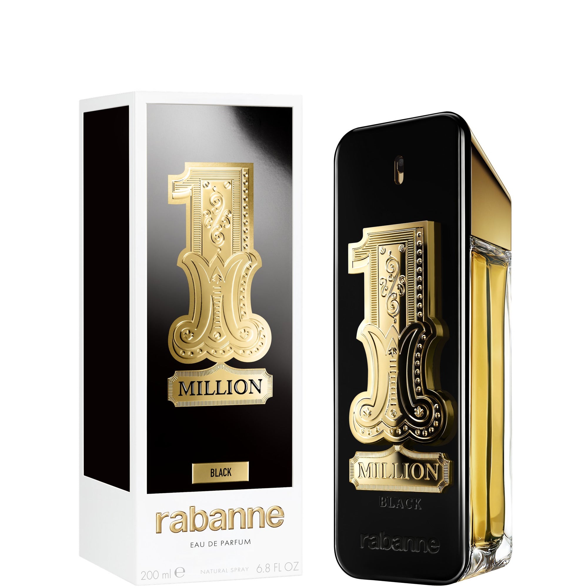 Rabanne 1 Million Black Eau de Parfum - 200 ML